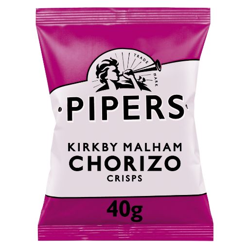 Picture of Pipers Trealy Farm Chorizo Crisps 24x40g 