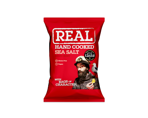 Picture of Real Crisps Sea Salt 35g
