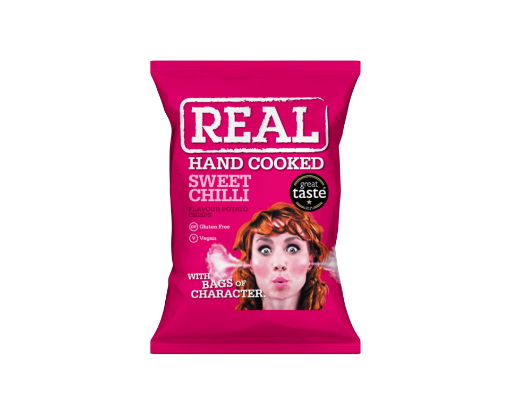 Picture of Real Crisps Sweet Chilli 35g