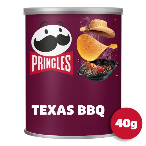 Picture of Pringles Crisps Texas BBQ 40g