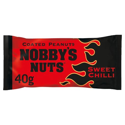 Picture of Nobbys Nuts Sweet Chilli Flavour Coated Peanuts 40g