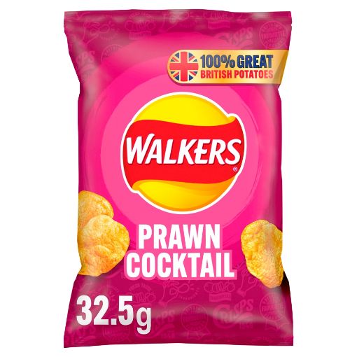 Picture of Walkers Prawn Cocktail Crisps 32.5g