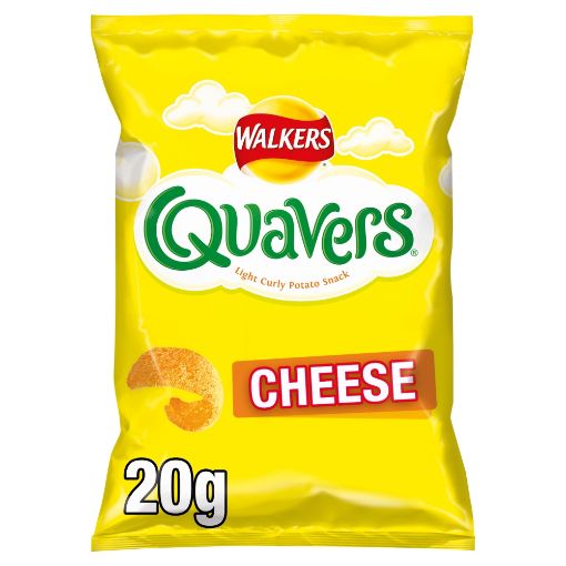 Picture of Walkers Quavers Cheese Snacks 32 x 20g