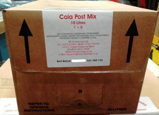 Picture of Mr Scratchings Post Mix Cola 10L