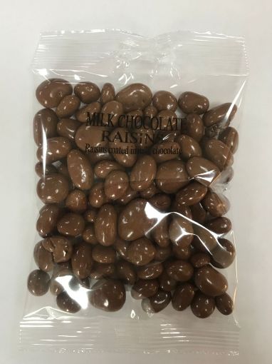 Picture of Milk Chocolate Raisins 130g