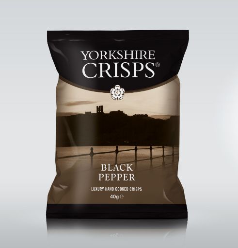 Picture of Yorkshire Crisps Black Pepper 40g