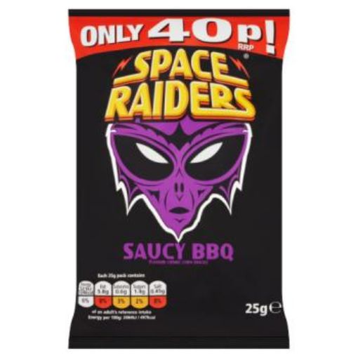 Picture of KP Snacks Space Raiders BBQ PM 40p 25g