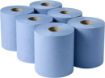 Picture of Centre Feed Rolls Blue A Grade (Pack of 6)