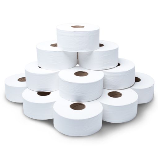 Picture of Toilet Rolls Mini Jumbo Heavy Duty A (Pack of 12)