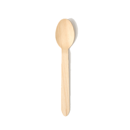 Picture of Disposable Wooden Spoons Pack 1 x 100