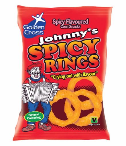 Picture of Johnny's  Spicy Rings 50g