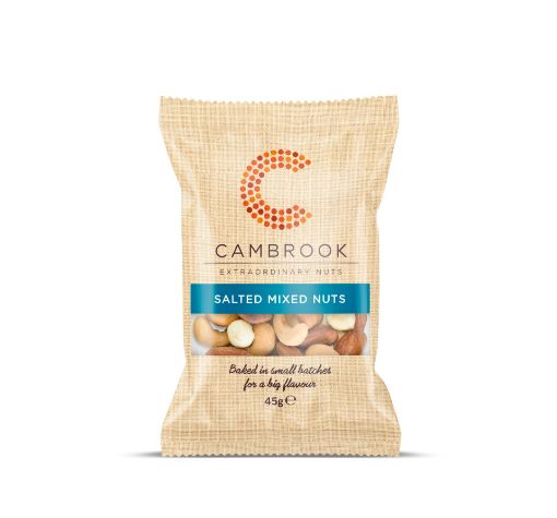 Picture of Cambrook Baked Salted Mixed Nuts 24 x 45g