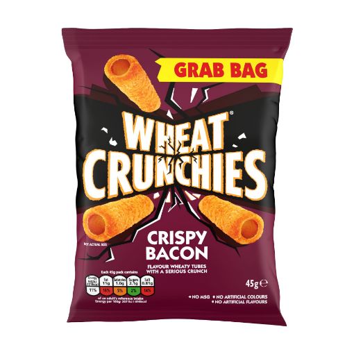 Picture of Wheat Crunchies Crispy Bacon Grab Bag 32 x 45g