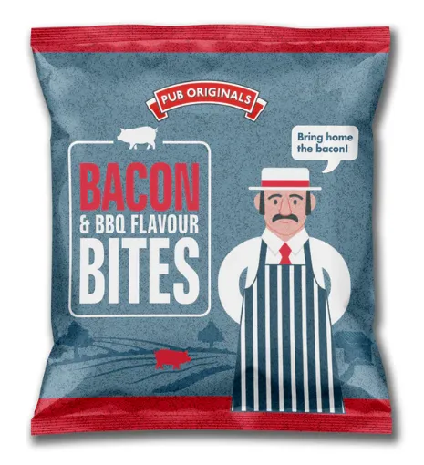 Picture of Openshaws Bacon & BBQ Flavour Bites 8 x 40g 