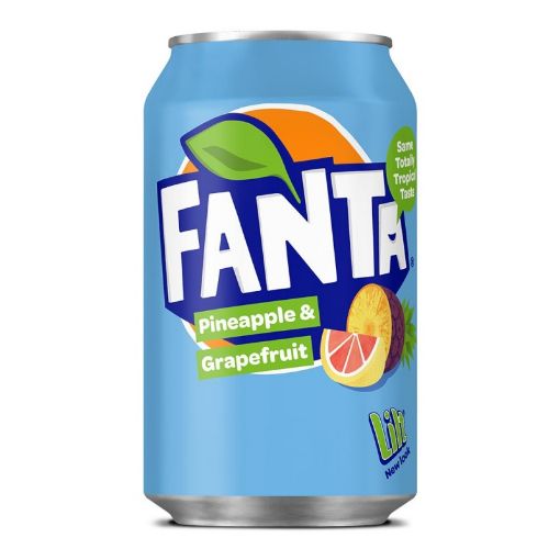 Picture of Fanta Pineapple & Grapefruit Cans 330ml