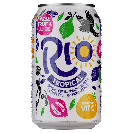 Picture of Rio Tropical Sparkling Can 24 x 330ml