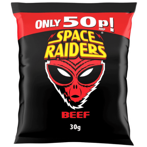 Picture of KP Snacks Space Raiders Beefy PM 50p 36 x 30g