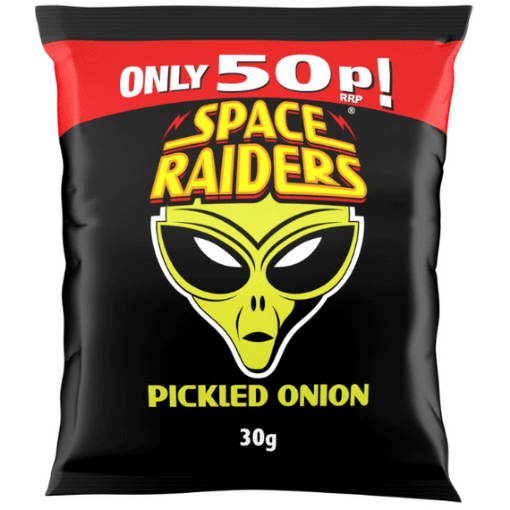 Picture of KP Snacks Space Raiders Pickled Onion PM 50p 36 x 30g